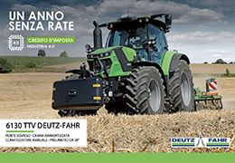 DEUTZ-FAHR 6130 TTV. ACQUISTA ORA PAGA TRA UN ANNO!